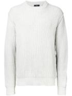 Bassike - Fisherman Ribbed Jumper - Men - Cotton - Xl, White, Cotton