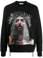 Ih Nom Uh Nit Soldier Symphony Print Sweatshirt - Black