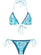 Brigitte - Blue, Navy, White