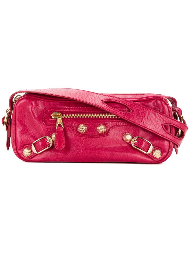 Balenciaga Vintage Giant Chic Shoulder Bag - Red