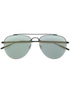 Tomas Maier Eyewear Aviator Sunglasses - Black