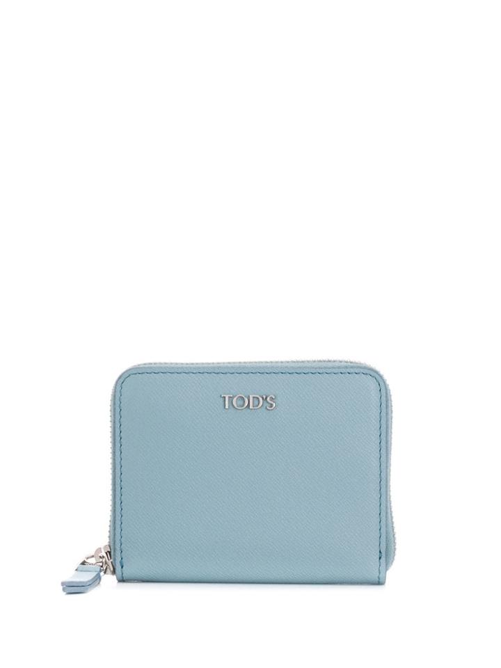 Tod's Celeste Wallet - Blue