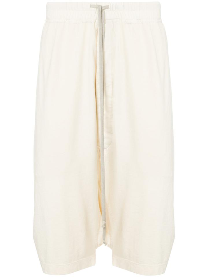Rick Owens Drkshdw Drop Crotch Shorts - Nude & Neutrals