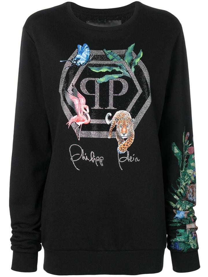 Philipp Plein Jungle Sweatshirt - Black
