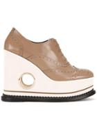Paloma Barceló 'covita' Lace-up Shoes - Brown