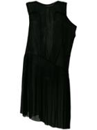 Ann Demeulemeester Layered Evening Dress - Black