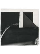 Lost & Found Ria Dunn Face Print Scarf, Adult Unisex, Black, Cotton