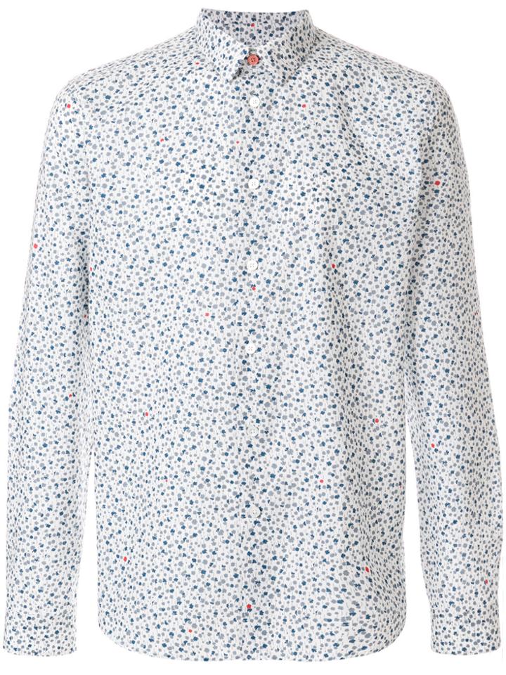 Ps By Paul Smith Micro Print Shirt - White