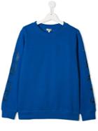 Kenzo Kids Side Logo Sweatshirt - Blue