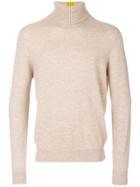 Paul Smith Roll Neck Sweater - Nude & Neutrals