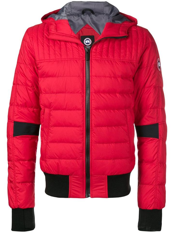 Canada Goose Zipped Padded Jacket - Red