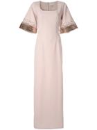Sachin & Babi Sequin Embellished Gown - Pink