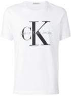 Calvin Klein Jeans Logo Print T-shirt, Men's, Size: Xl, White, Cotton
