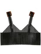 Framed Cropped Beads Come Back Framed - Black