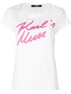 Karl Lagerfeld Karl's Muse T-shirt - White