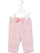Tartine Et Chocolat - Tweed Leggings - Kids - Cotton/acrylic/polyamide/polyester - 36 Mth, Pink/purple