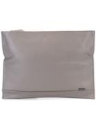 Zanellato Fold Over Clutch Bag - Nude & Neutrals
