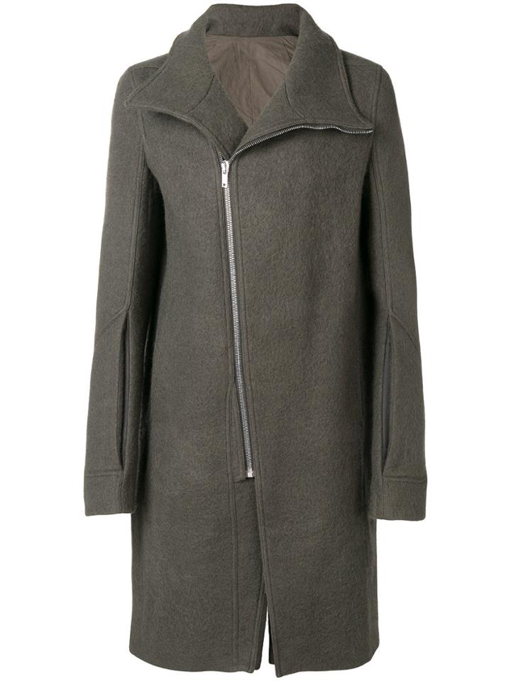 Rick Owens Tubeway Coat - Grey