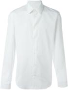 Maison Margiela Classic Long Sleeve Shirt, Men's, Size: 41, White, Cotton