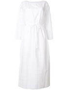 Sonia Rykiel Drawstring Waist Dress - White