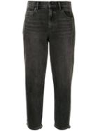 Alexander Wang Cropped Ride Clash Jeans - Black