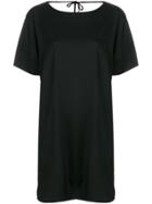 Tonello Short T-shirt Dress - Black