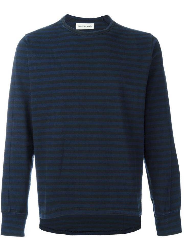 Universal Works Striped Sweatshirt