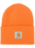 Carhartt Logo Patch Beanie - Yellow & Orange