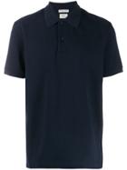 Bottega Veneta Short Sleeved Polo Top - Blue