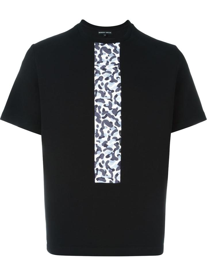 Markus Lupfer Printed Panel T-shirt