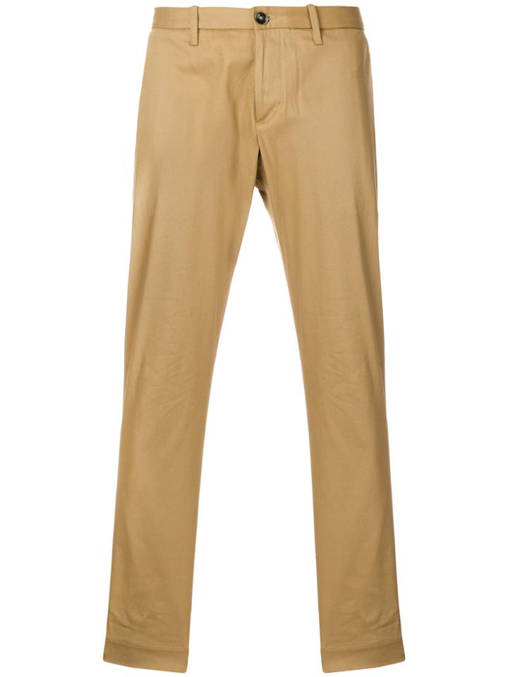 Nine In The Morning Classic Chinos - Brown