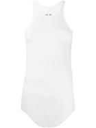 Rick Owens Ribbed Vest - White