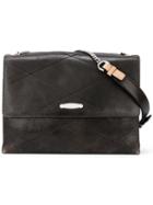 Lanvin 'sugar' Shoulder Bag, Women's, Black, Calf Leather/polyester/cotton