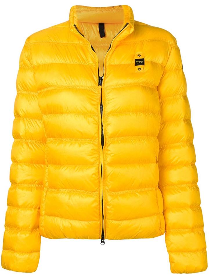Blauer Short Padded Jacket - Yellow