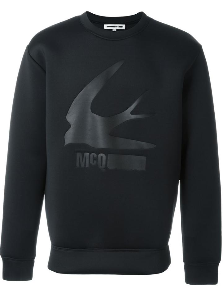 Mcq Alexander Mcqueen Embossed Swallow Sweatshirt