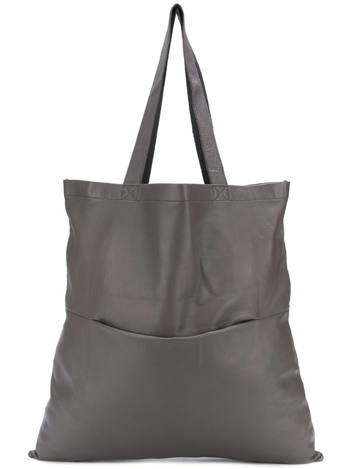Rick Owens Classic Shopping Tote - Brown