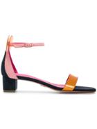 Oscar Tiye Colour-block Sandals - Multicolour