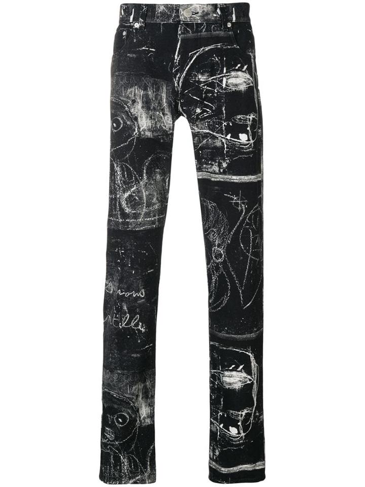 Alexander Mcqueen John Deakin Jeans - Black
