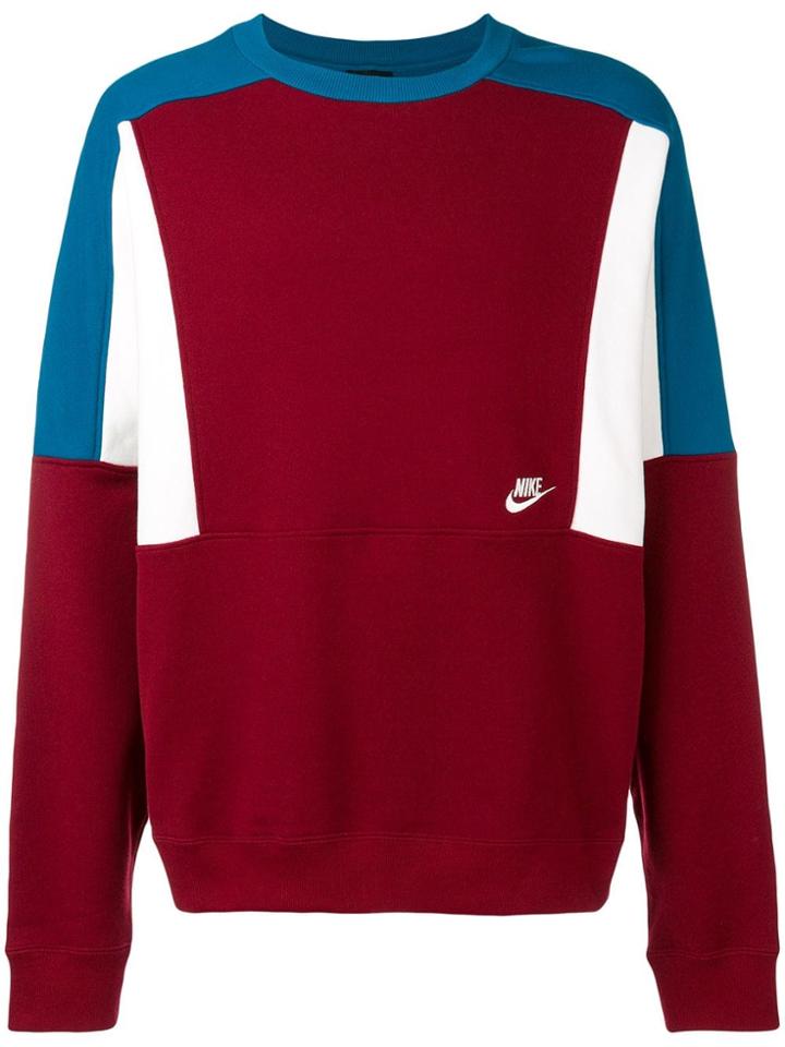 Nike Nike Re-issue Crew Neck Sweatshirt - Red