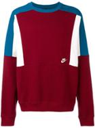 Nike Nike Re-issue Crew Neck Sweatshirt - Red