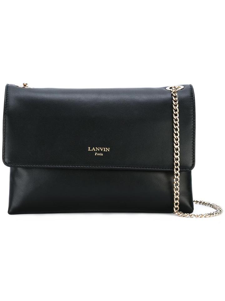 Lanvin - Sugar Shoulder Bag - Women - Lamb Skin - One Size, Black, Lamb Skin