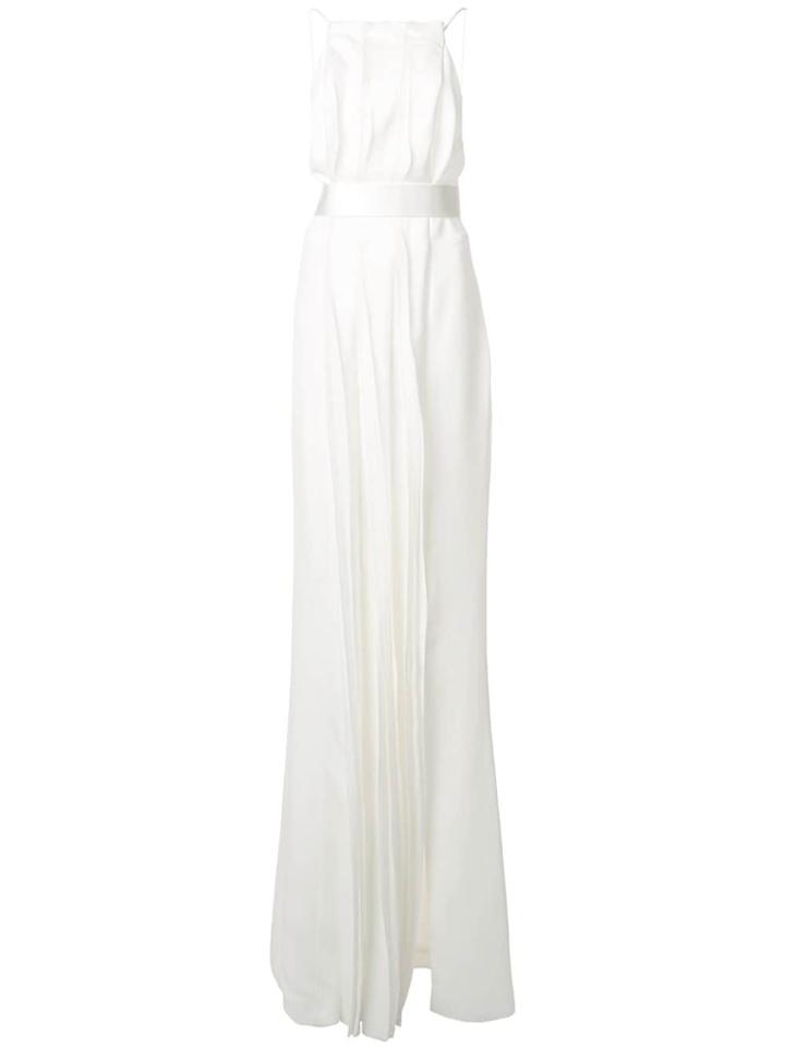 Jason Wu Collection Halterneck Evening Gown - White