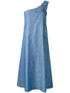Société Anonyme - 'asy Work' Dress - Women - Cotton - 1, Blue, Cotton