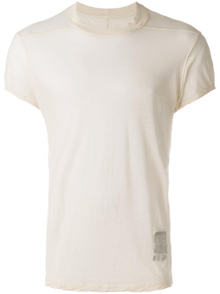 Rick Owens Drkshdw Fine Knit T-shirt - Nude & Neutrals