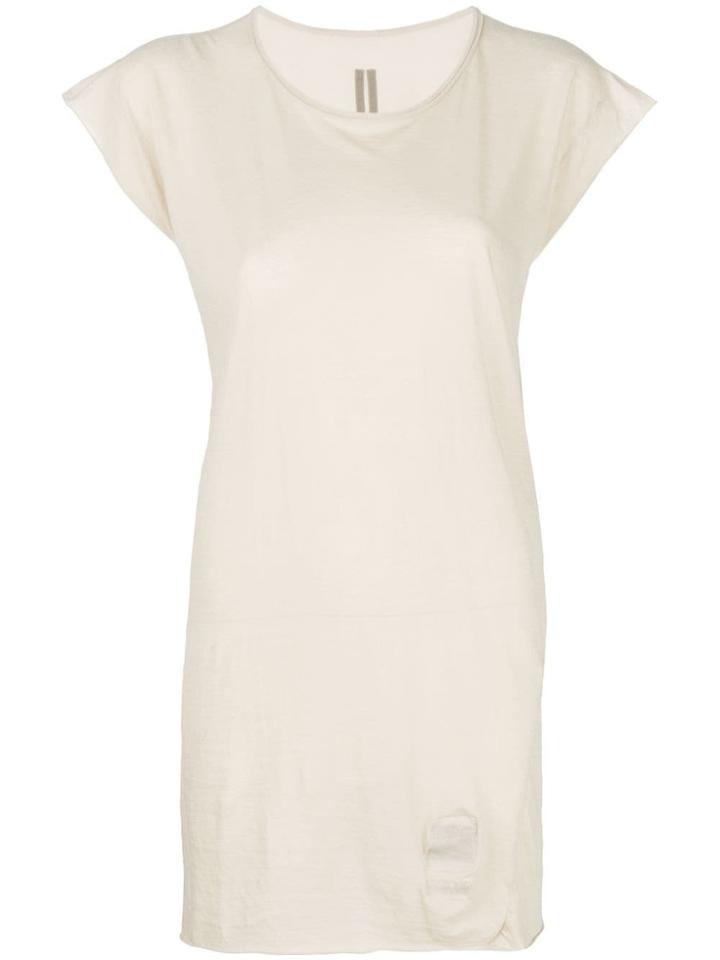 Rick Owens Drkshdw Cap Sleeved T-shirt - Nude & Neutrals