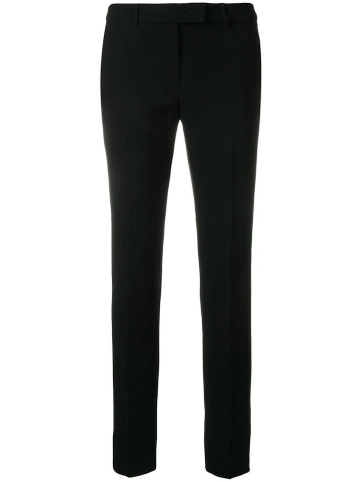 Max Mara Studio Slim Fit Trousers - Black
