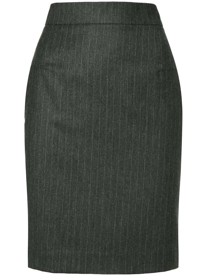 Walk Of Shame Short Pencil Skirt - Grey