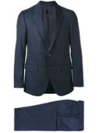 Caruso - Two Piece Suit - Men - Cupro/wool/bemberg - 52, Blue, Cupro/wool/bemberg