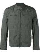 Fay Zip Pocket Jacket, Men's, Size: Xl, Green, Polyester/polyamide