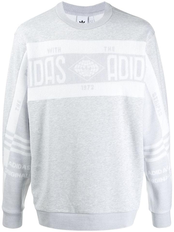 Adidas Real Scarf Crewneck Sweatshirt - Grey